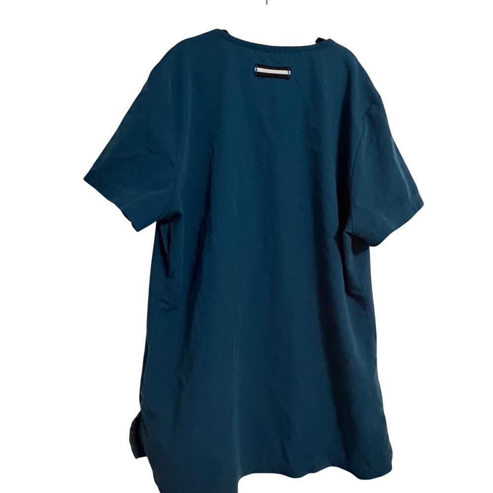 Koi blue scrub top sz XS nurse medical professional work wear - Picture 3 of 6